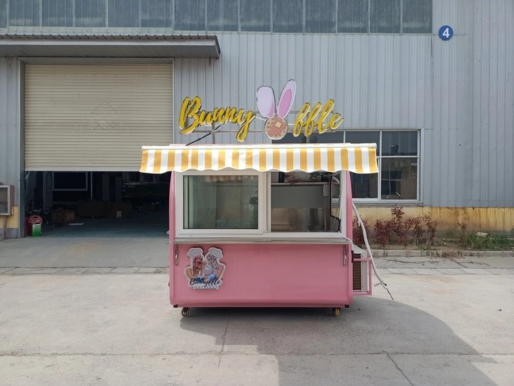 7ft portable ice cream kiosk for sale