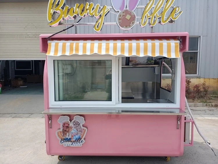 fully equipped ice cream kiosk for sale